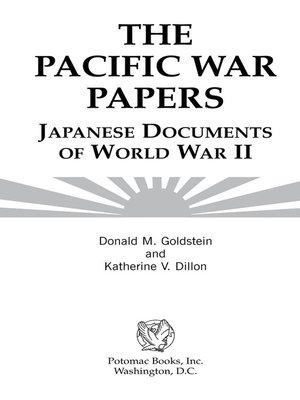 cover image of The Pacific War Papers